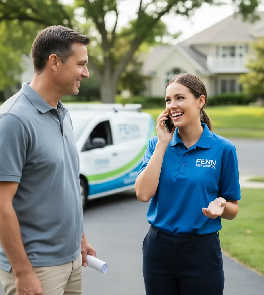 Fenn Pest Control customer support in Vassar